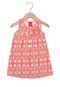 Vestido Kyly Menina Coral - Marca Kyly