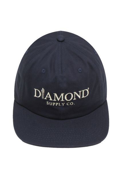 Boné Diamond Supply Co Strapback Mayfair Azul-Marinho - Marca Diamond Supply Co