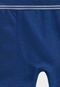 Cueca Infantil Kyly Boxer Logo Azul - Marca Kyly