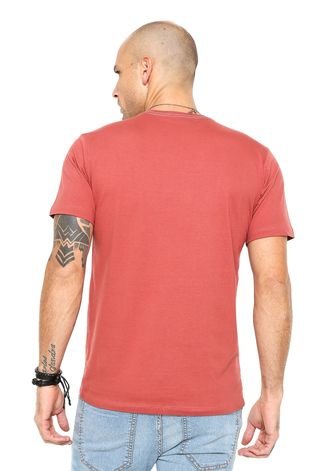 Camiseta Dixie Estampada Vermelha