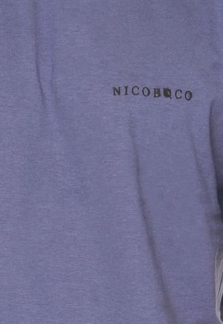 Camiseta Nicoboco Shield Azul