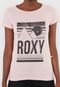 Camiseta Roxy Shadow Rosa - Marca Roxy
