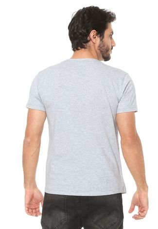 Camiseta Iódice Estampada Cinza