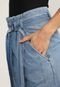 Calça Jeans Lez a Lez Reta com Faixa Azul - Marca Lez a Lez