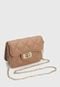Bolsa Feminina Mini Bag Alça de Corrente Star Shop Caqui - Marca STAR SHOP