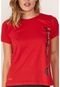 Camiseta Ecko Feminina Estampada Vermelha - Marca Ecko