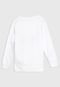 Camiseta Elian Infantil Estampada Branca - Marca Elian