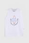 Regata Hering Kids Full Print Branca - Marca Hering Kids