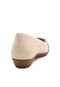 Peep Toe Piccadilly Detalhe Nude - Marca Piccadilly