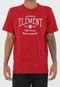 Camiseta Element Authentic Vermelha - Marca Element