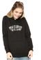 Moletom Flanelado Vans Otw Pullover Hoddie Logo Fill Preto - Marca Vans