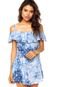 Vestido Holin Stone Curto Floral Azul - Marca Holin Stone