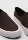 Tênis Slip On Reserva Liso Café - Marca Reserva