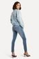 Calça Jeans Skinny Regular Puídos Reversa Azul - Marca Reversa