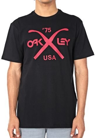 Camiseta Oakley Frog X Iridium - Masculina