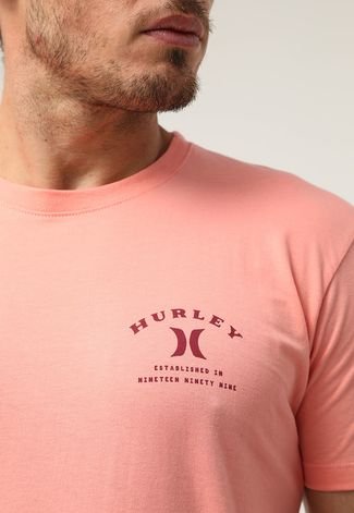 Camiseta Hurley Xilo Fish Rosa