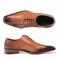 Sapato Social Masculino Oxford Malbork em Couro Caramelo Cadarço 066C - Marca Malbork
