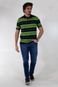 Camisa Polo Masculina Listrada Verde Elastano Anticorpus - Marca Anticorpus JeansWear