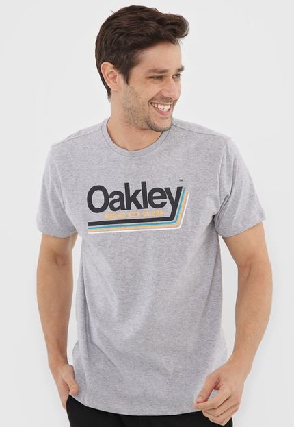 Camiseta Oakley Tractor Label Tee Cinza - Marca Oakley