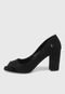 Peep Toe Santa Lolla Tiras Preto - Marca Santa Lolla