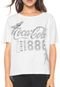 Camiseta Coca-Cola Jeans Estampada Branca - Marca Coca-Cola Jeans