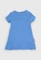 Vestido Zig Zig Zaa Infantil Praia Azul - Marca Zig Zig Zaa