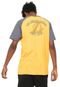 Camiseta NBA Los Angeles Lakers Amarela - Marca NBA