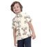 Camisa Infantil Masculina Estampada Trick Nick Bege - Marca Trick Nick