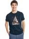 Camiseta Nautica Masculina Sail Boat Print Azul Marinho - Marca Nautica