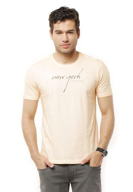 Camiseta Calvin Klein Jeans New York Laranja - Marca Calvin Klein Jeans