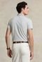 Camisa Polo Polo Ralph Lauren Reta Listrada Cinza - Marca Polo Ralph Lauren