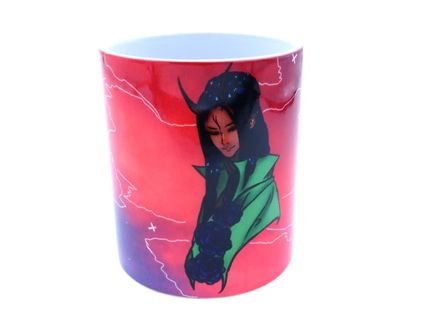 Caneca Prorider Bad Rose Personagem Autoral - BR1650 - Oni Blue Rose - Marca Prorider