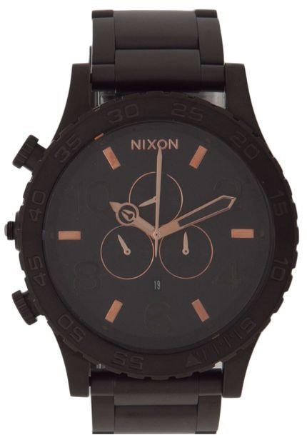 Relógio Nixon 51 - 30 Chrono 99007.A083 Preto - Marca Nixon