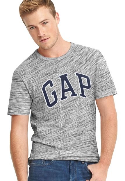 Camiseta GAP Logo Cinza - Marca GAP