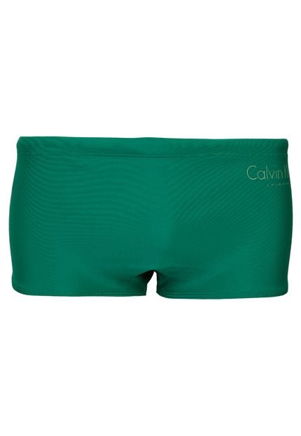 Sunga Calvin Klein Simple Verde - Marca Calvin Klein