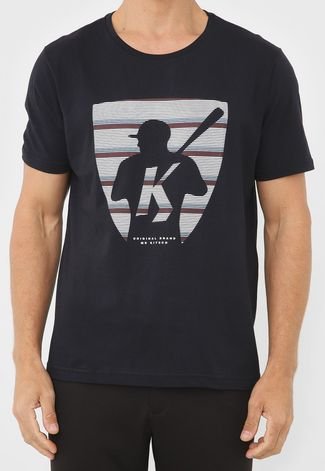 Camiseta Mr Kitsch Logo Preta