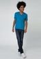 Camiseta Green Co. Basic Azul - Marca Green Co