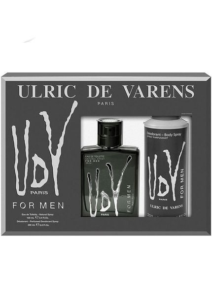 Kit Perfume For Men Ulric de Varens 100ml - Marca Ulric de Varens