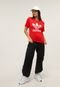 Camiseta adidas Originals Adicolor Classics Trefoil Vermelha - Marca adidas Originals