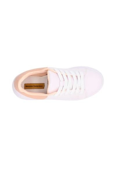 Tenis Blanco Beige Para Mujer Pollak Mercedes Campuzano Compra