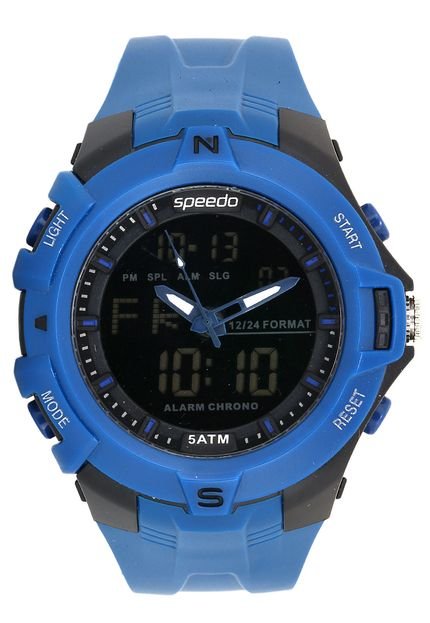 Relógio Speedo 81136G0EVNP2 Azul/Preto - Marca Speedo