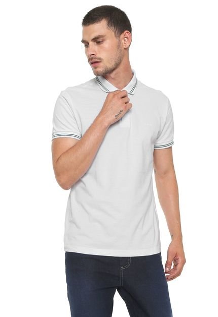 Camisa Polo Sommer Reta Logo Branca - Marca Sommer