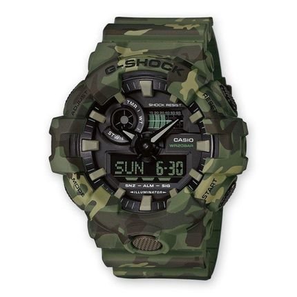 Relógio G-Shock GA-700CM-3ADR Verde - Marca G-Shock