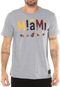 Camiseta New Era Miami Heat Cinza - Marca New Era