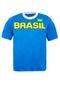 Camiseta Kappa Brasil Azul - Marca Kappa