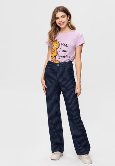 Jeans Wide Leg Psicodelic Mujer Negro Fashion Park Compra Ahora