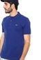 Camisa Polo Lacoste Logo Azul - Marca Lacoste