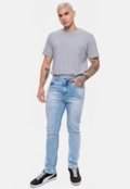 Calça Onbongo Jeans Masculina Slim Plus Size Azul - Marca Onbongo