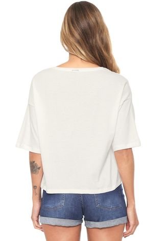 Camiseta Dzarm Arco-Íris Off-White