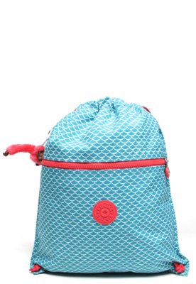 Mochila Kipling Back To School Lm Supertaboo Merm Pr Verde/Coral